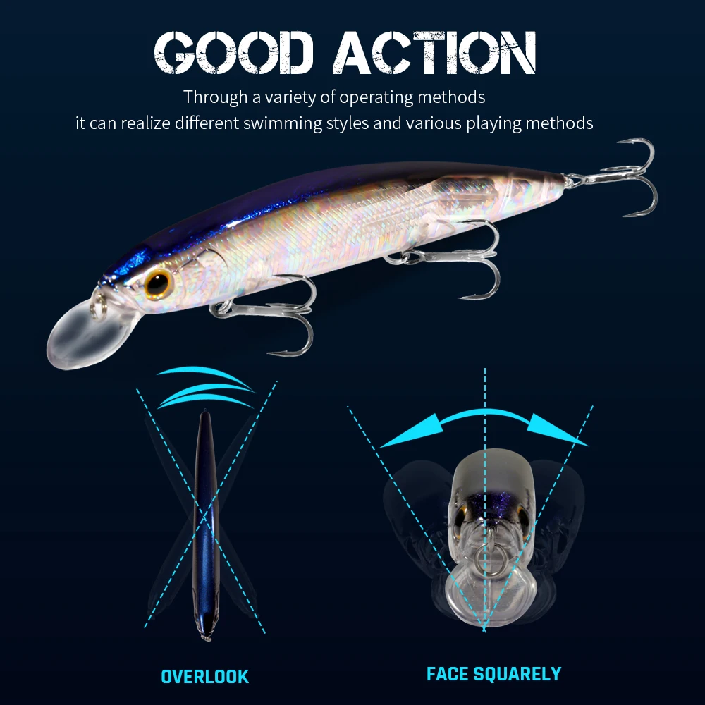 GOBAIT Плавающий гольян, 14 см – обзор и цена Fishing Hook Treble